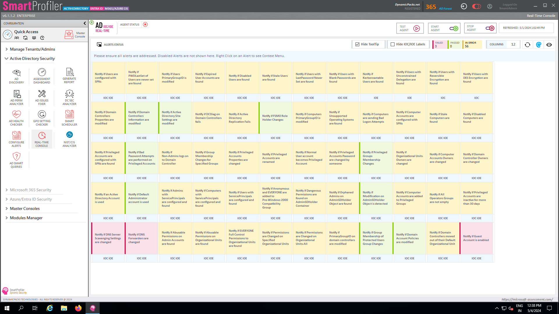 Active Directory & CIS Assessment.