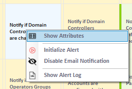 Right Click Context Menu for an Alert in SmartProfiler