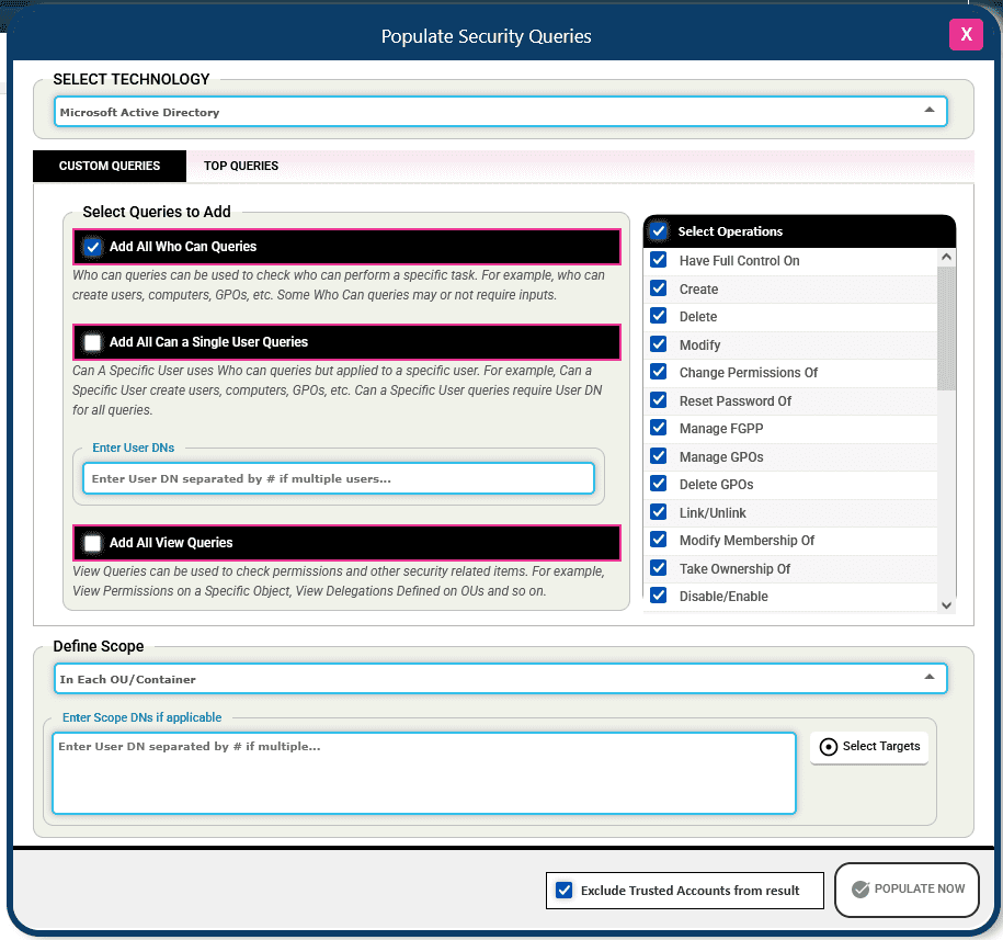Using CIS Assessment Feature of SecID