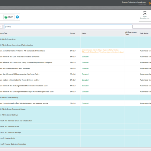 Executing Microsoft 365 CIS Assessment in SmartProfiler
